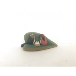 Mini-Crèche feuille (Pérou)