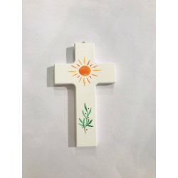 Croix en bois de hêtre...