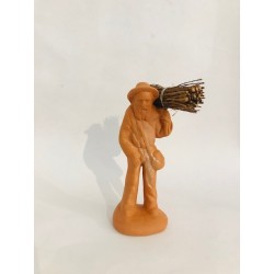Homme au fagot, santon à...