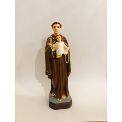 Statue Saint Antoine fibre...