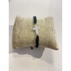 Bracelet argent cordon...