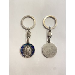 Porte-clé métal Vierge...