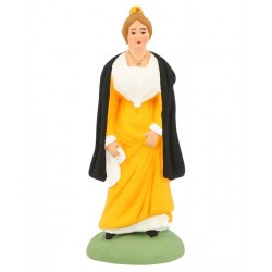 Arlésienne à la cape jaune...