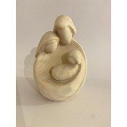 Sainte Famille sculptée en...