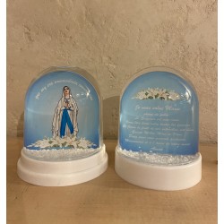 Boule à neige Vierge de...