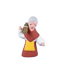 Femme au fagot, crèche...