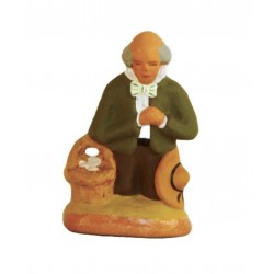 Prieur, santon Fouque 4cm