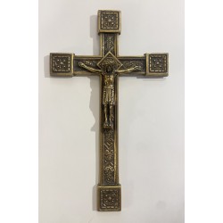 Croix en bronze 25 cm