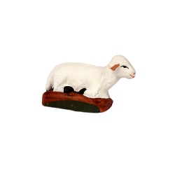 Mouton couché, santon...