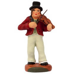 Violoniste, santon Richard 7cm