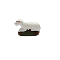 Mouton couché, santon...