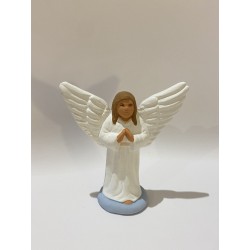 Ange ailés blanches, santon...