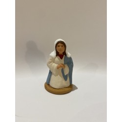 Vierge Marie à genoux,...