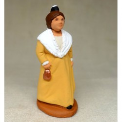 Arlésienne jaune, santon...