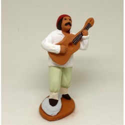 Gitan à la guitare, santon...