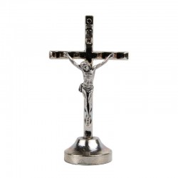 Croix métal argenté sur...