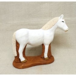 Cheval blanc, santon...