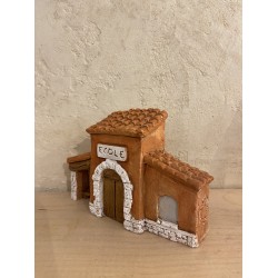 Ecole petit modèle, décor...