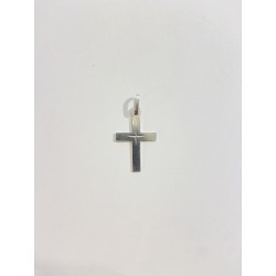 Croix diamantée en argent...