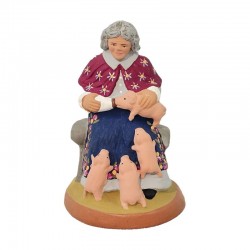 Tante Rose et ses porcelets...