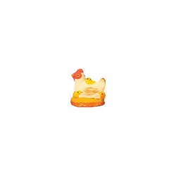 Poule et ses poussins...