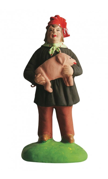 Homme au cochon