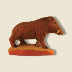 Sanglier, santon Fouque 9cm