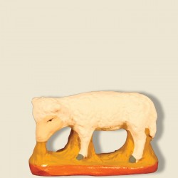 Mouton qui broute, santon...
