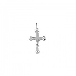 Croix argent avec Christ...