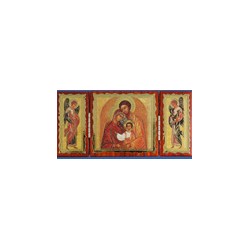 Triptyque icone Sainte Famille